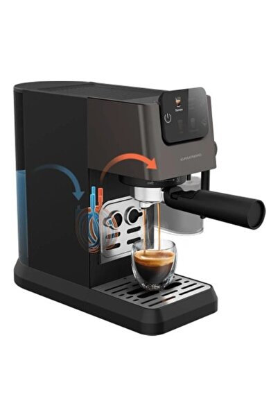 Grundig Delisia Coffe Entegre Süt Hazneli Yarı Otomatik Espresso