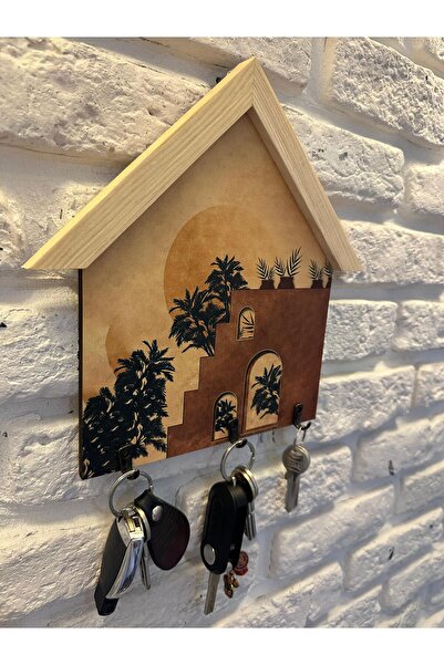 woodhomeworks bohem Duvar Anahtarlığı mısırda basamaklar