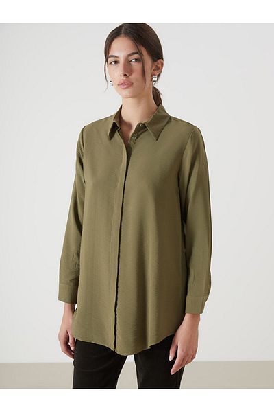 LC Waikiki New Season Loose Fit Women's Shirt Tunic - S5Fu51Z8