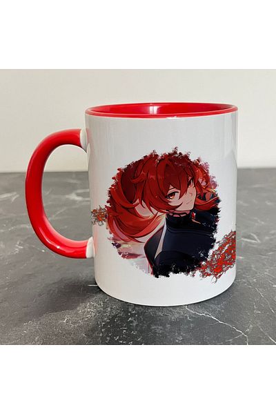 Kupabaskıcısı Genshin Impact Diluc Mug - Preface Series