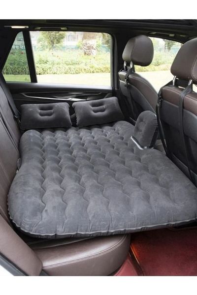 Sportlife Inflatable Mattress Car And Camping Bed Bag Electric Pump Repair Kit And Padded Mattress Set