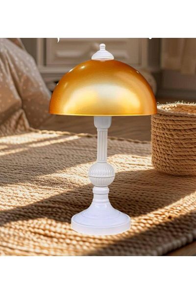 DEDE White Gold Single Banker Metal Lampshade
