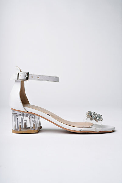 DİGGO Beyaz Kız Çocuk Abiye Ayakkabı