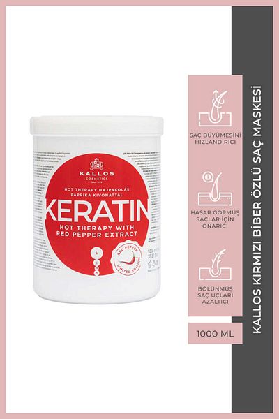 Kallos Cosmetics Kallos Red Pepper Extract Hair Care Mask 1000 ml 615113