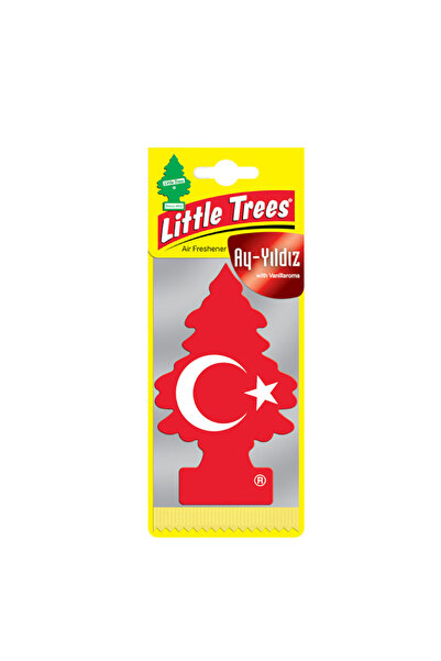 Genel Markalar Little Trees Türk Bayrağı Vanilya Aromalı Asma Oto Kokusu
