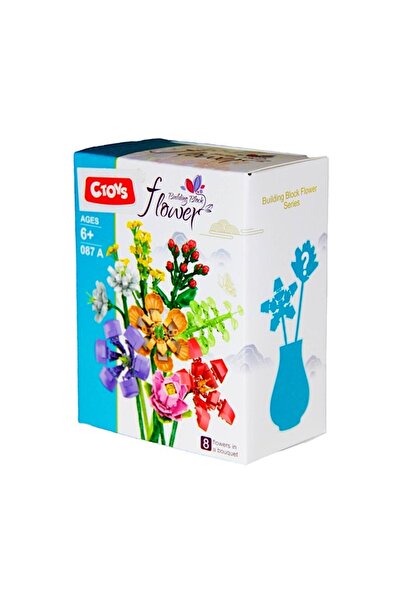 ctoy Toy Mini Block Flower 087A (Mixed Model 1 Piece)