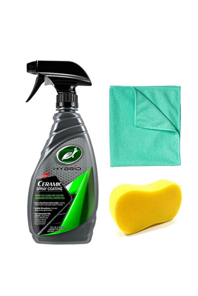 Turtle Wax Seramik Boya Koruyucu 500 ml Bez Oto Yıkama Süngeri