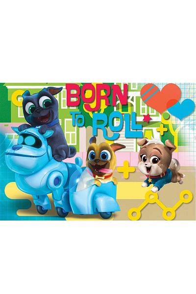 Ks Puzzle PDP709 Cut - Puppy Dog Pals 50 Piece Children's Puzzle