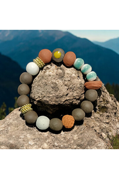 Birtakı'm Şeyler سوار أصلي مصنوع يدويًا من الخرز الأرضي