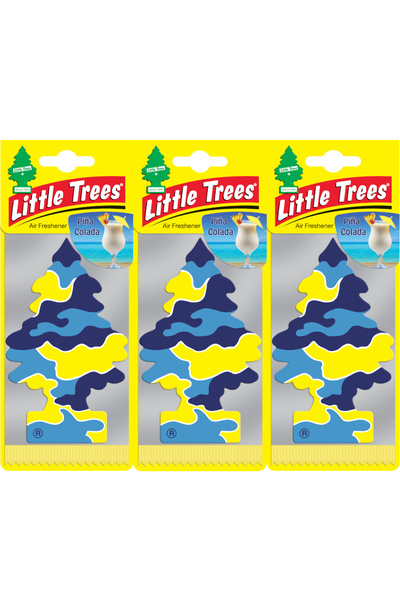 Car Freshner Little Trees Pina Colada - Pina Colada Oto Kokusu 3 Adet