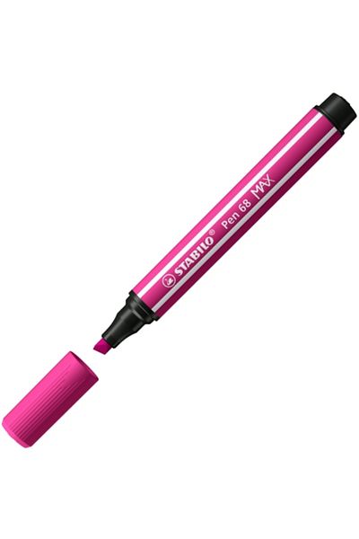 Stabilo 68 Max Rose Pink Felt Tip Pen - 768/56-5-Pkt
