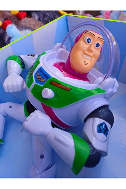 OYUNCAKSAHİLİ BUZZ LIGHTYEAR OYUNCAK HİKAYESİ TOYSTORY IŞIKLI 26CM ROBOT SONSUZ HAREKETLER