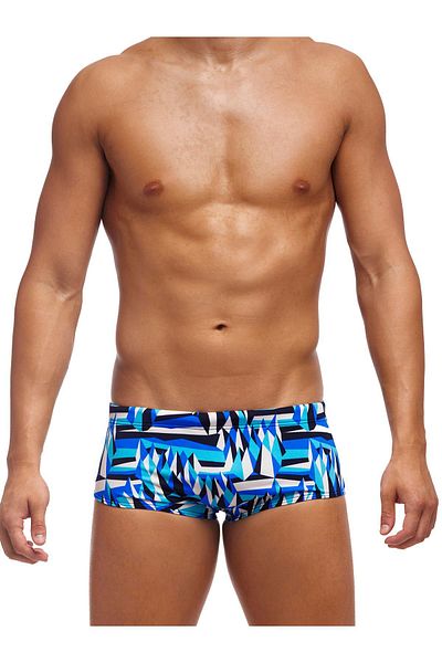 Funky Trunks Fleece Caps Men's Training Swimsuit, 14cm Trunks