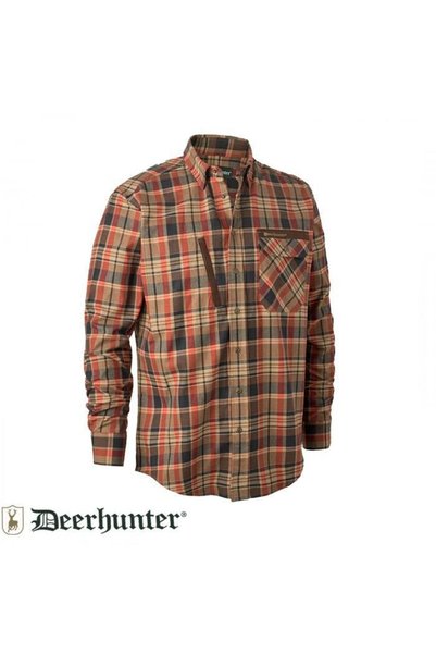 Generic Brand Hektor Orange Checked Shirt 41/42