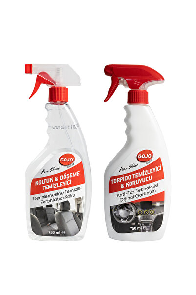 Gojo Torpido & Kumaş Temizleyici 2'li Set 750 ml