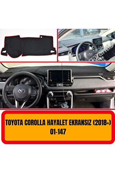A3D TORPİDO KORUMA Toyota Corolla 2019 Hayalet Ekransız (HEADUP) Yok TORPİDO KORUMA A3d Koruyucu Kılıf
