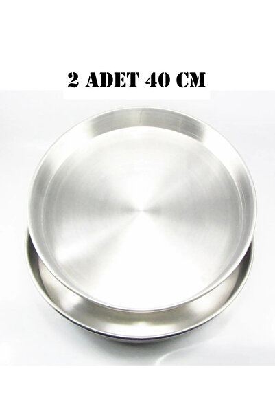 Genel Markalar 2'li alüminyum baklava ve börek tepsisi, 40 cm, dayanıklı ve k...