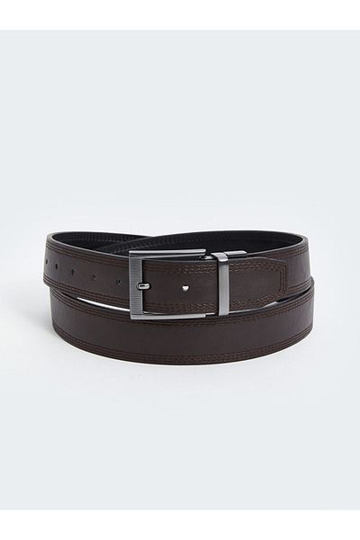 LC Waikiki New Season Leather Look Men's Belt - W4Bs73Z8