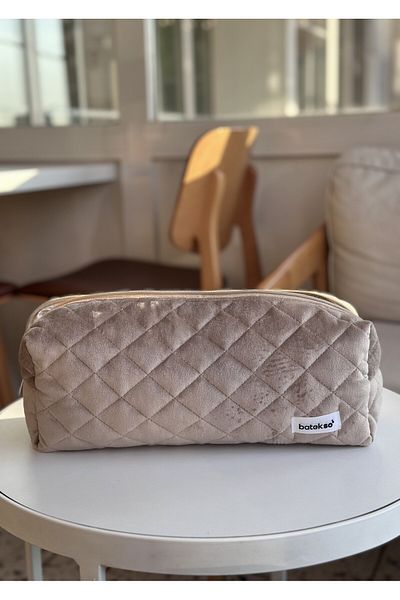 Batekso Travel Case for Hair Stylers with Coffee Texture - Size XL