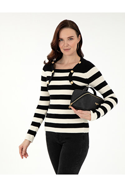 Pierre Cardin Μαύρη τσάντα χειρός 50296241-VR046