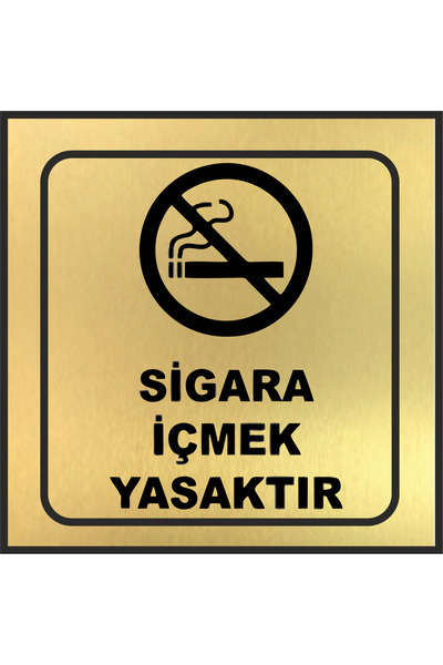 sıradışıhediyem sigara içilmez Metal Yönlendirme Levhası, Departman Kapı Isim...
