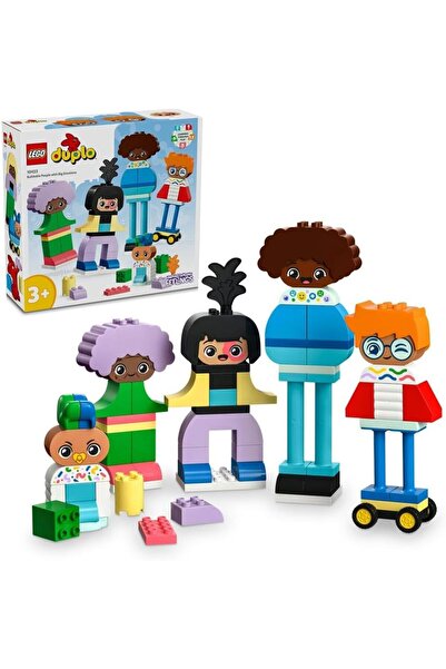 LEGO ألعاب تعليمية للأطفال من DUPLO Town Buildable People with Big Emotions ل...