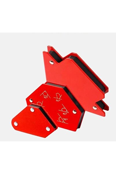 Schulzz Mıknatıslı Manyetik Kaynak Lehimleme Kaynak Gönye Tutucu 6'lı Set