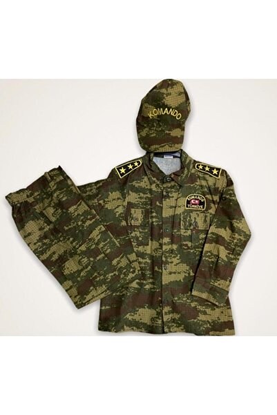 Yonca Çocuk Çocuk Komando Kıyafeti