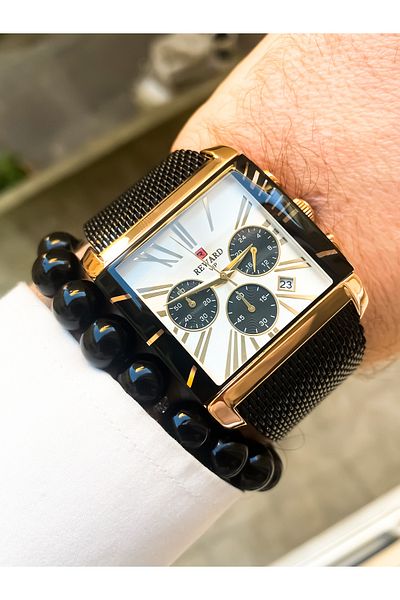 Reward Steel Cord - Men's Wrist Watch, Attention Area: Bracelet Combine