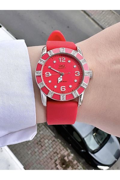 Q&Q Women's Waterproof Plastic Cord Wristwatch