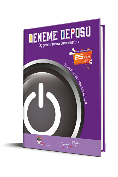 DENEME DEPOSU YAYINLARI Deneme Deposu AYT Üçgenler Konu Denemeleri