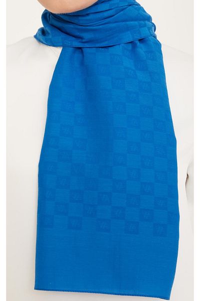 Armine Trend P. Monogram Σάλι 21162 Μπλε