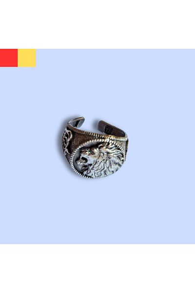 Lugus Dizayn Brass Cast Lion - Fan Ring