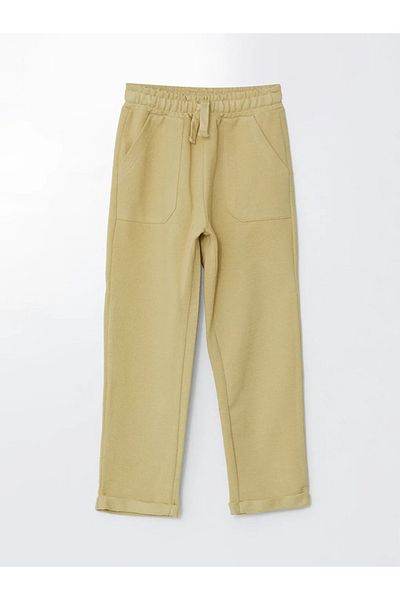 LC Waikiki LCW Kids Khaki Boy's Pants με ελαστική μέση