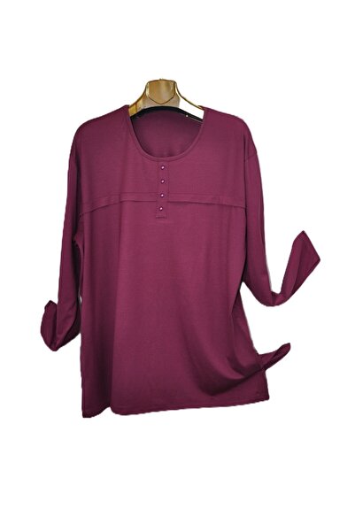 elma abone Copy - Large Size Combed Bluz