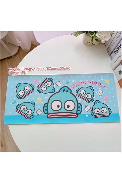 synshop Sanrio Hangyodon Kawaii Kuromi Mouse Covoraș de masă Tastatură Mouse Pad Mousepad mare Office Gamer Girl
