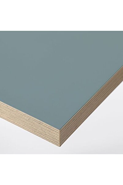 IKEA LAGKAPTEN/OLOV, çalışma masası, gri-siyah, 120x60 cm