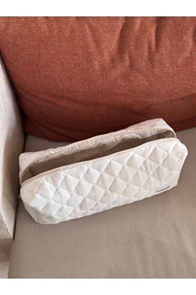 Batekso Travel Case for Hair Styler with White Texture - Size XL