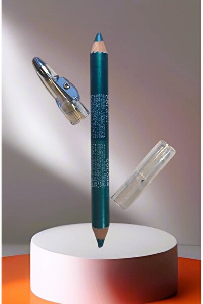 MONİCATİME Jumbo 2 Renk Simli Yeşil Göz Kalemi (kalemtraşlı)