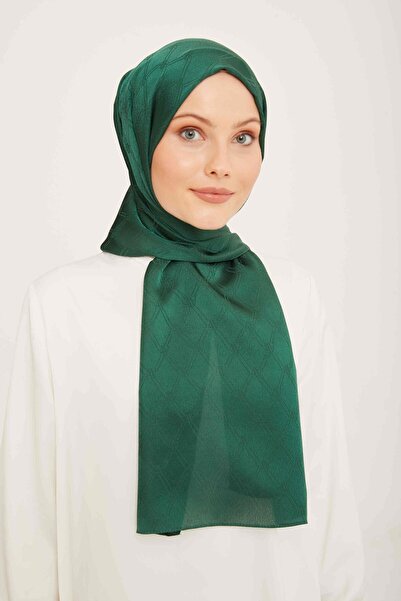 Armine Тенденція січень січень Зелений шарф з монограмою 6 - 22016