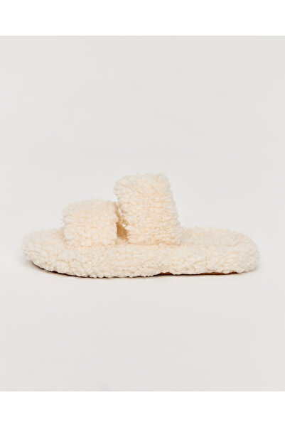 Chirpy Band - Tüylü Kadın Ayarlanabilir Ev Terliği