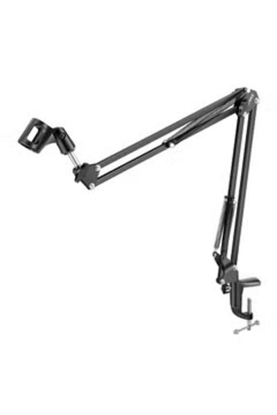 Primo Plus Adjustable Microphone Suspension Boom Scissor Arm Stand For Radio Broadcasting