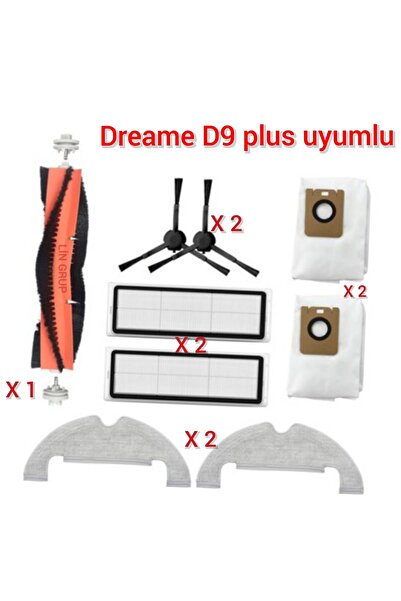 LİN GRUP Σετ ανταλλακτικών συμβατό με Dream e D9 plus