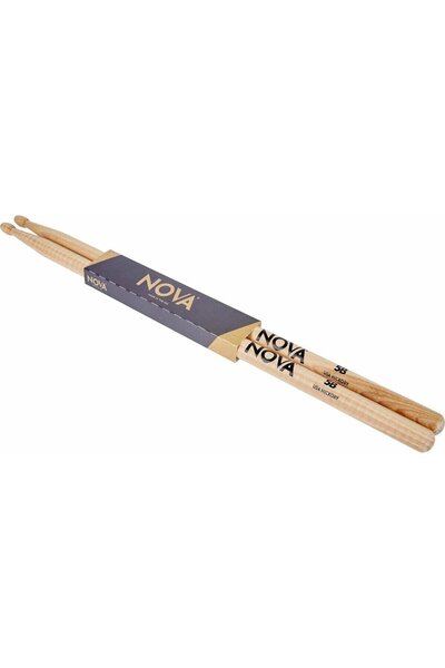 Vicfirth-4c VicFirth N5B Baget (Çift) Nova 5B Wood Bateri Çubuğu Yeni