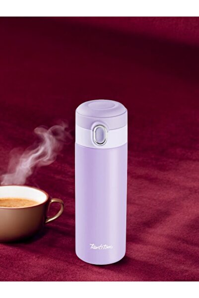 Tantitoni Termos Powder Purple Lady 400 ML Paslanmaz Çelik