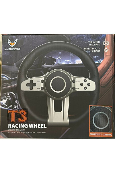 CRK TECH T3 Direksiyon Vitesli Seti Çift Titreşimli Ps4 Pc Xbox One\s\x Switch Uyumlu