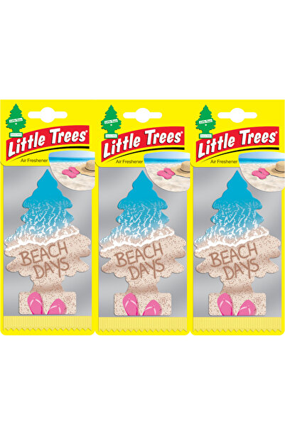 Little Trees Car Freshner Asma Koku 3'lü Plaj Günleri
