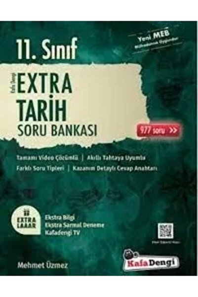 Kafa Dengi Yayınları Kafadengi 11. Sınıf Extra Tarih Soru Bankası