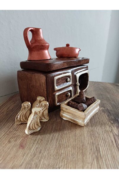 Pelajik Kuzine Buhurdanlık Soba Tealight Mumluk, Dekor, Ev Dekorasyon, Biblo, Obje, Salon Aksesuarları