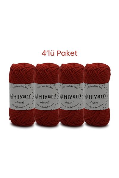 Filyarn Oeko-Tex Certified 25 γραμμάρια βαμβακερό νήμα μωρού - Γιλέκο και σετ 4 τεμαχίων